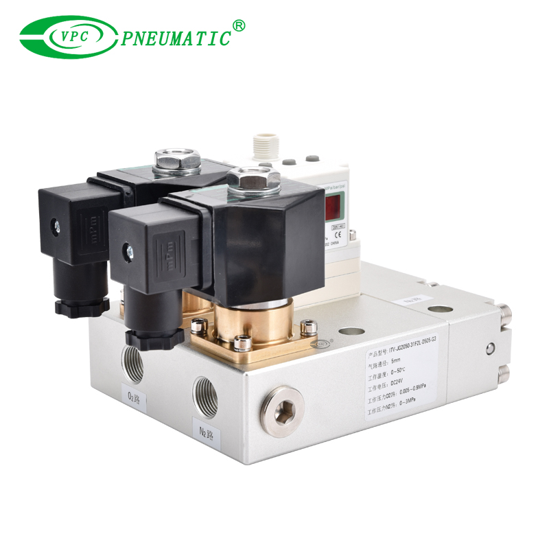 ITV-JG Electro-นิวเมติกส์ โมดูลรวมตัวควบคุมสำหรับเครื่องตัดเลเซอร์