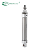 MI Series Stainless Steel Mini Cylinder มาตรฐานยุโรป Small Bore