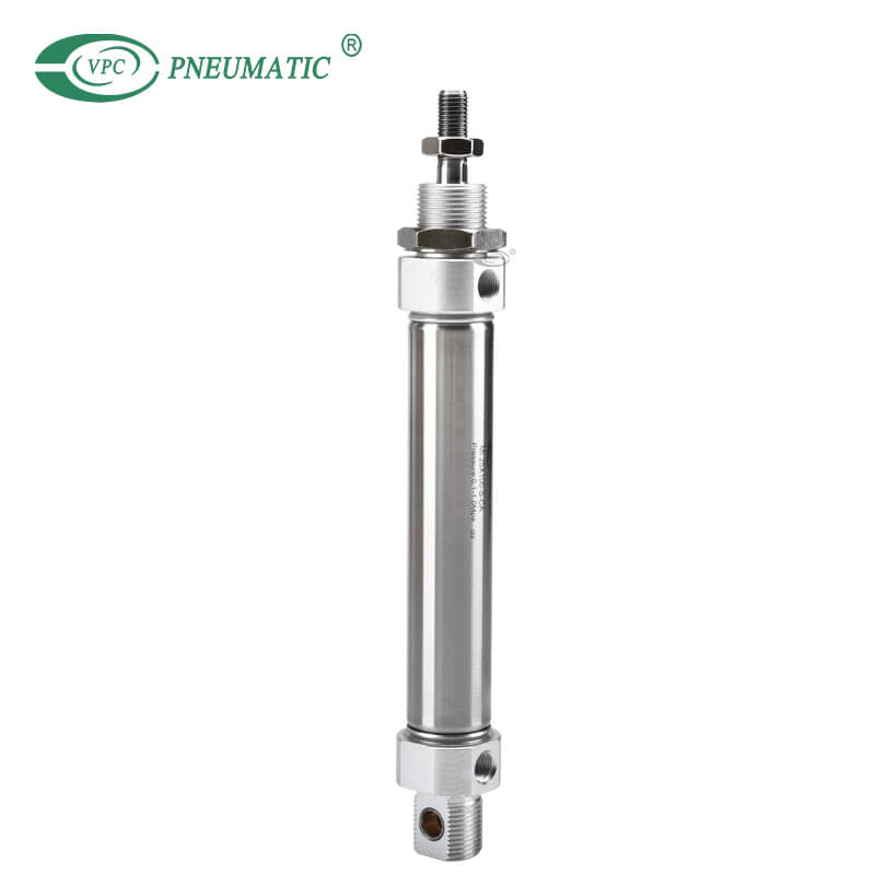 MI Series Stainless Steel Mini Cylinder มาตรฐานยุโรป Small Bore