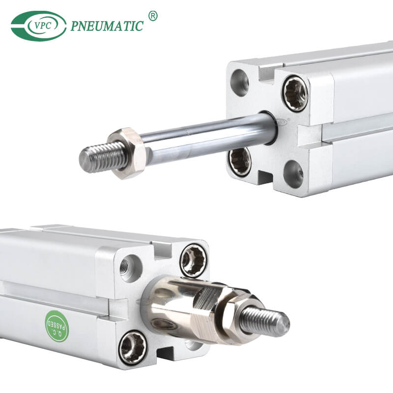 ACEJ Series กระบอกสูบขนาดกะทัดรัด Iso 21287 ปรับระยะชักได้