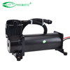 คอมเพรสเซอร์ระบบกันสะเทือนถุงลม 444C, DC12V, 200Psi, สีดำ