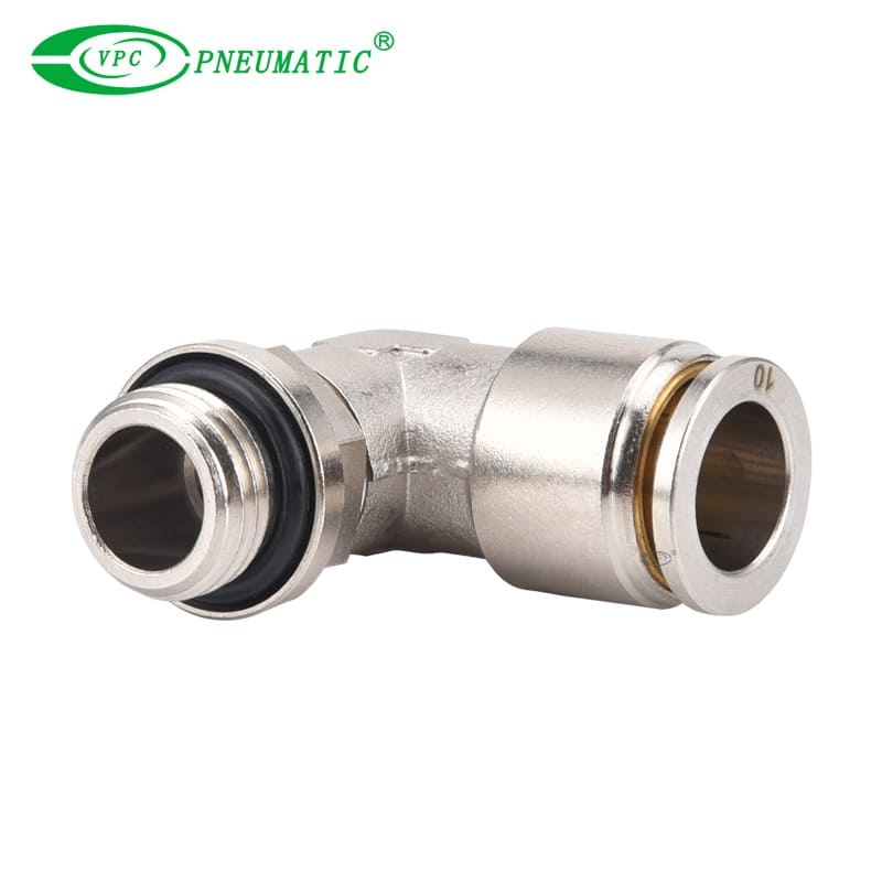 ข้อต่องอเกลียวตัวผู้แรงดันสูงซีรีส์ VL ทองเหลือง 870 Psi