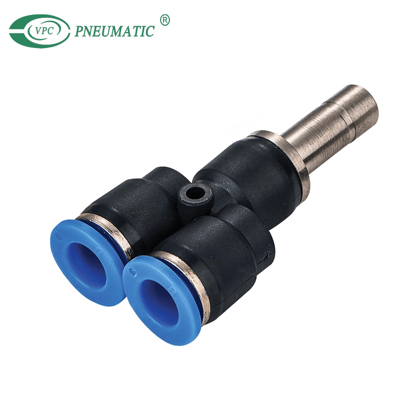 VPWJ ปลั๊กพลาสติก Y Type Tee Fitting