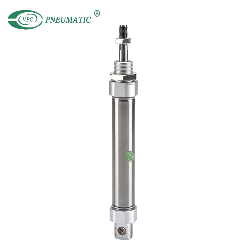 MI Series Stainless Steel Mini Cylinder มาตรฐานยุโรป Small Bore