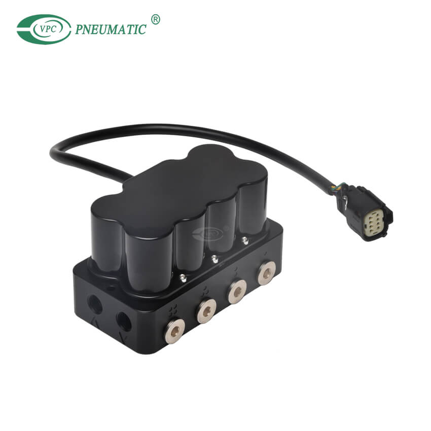 บล็อกวาล์วกันสะเทือนอากาศไร้สาย VUW4F พร้อมรีโมทคอนโทรล