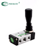 4H Series 3 Position 5 Port Center Pressure Hand Push Valve