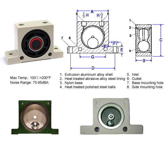 เครื่องสั่นลูกบอลลม
