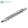 MI Series Stainless Steel Mini Cylinder มาตรฐานยุโรป Small Bore