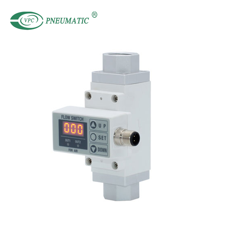 PF2A Series Digital Flow Switch สำหรับอากาศประเภทรวม