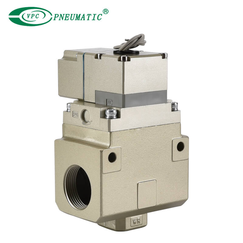 VP3145/3165/1185 ซีรีส์ขนาดใหญ่ขนาด 3 พอร์ตโซลินอยด์วาล์ว (ซีลยาง)