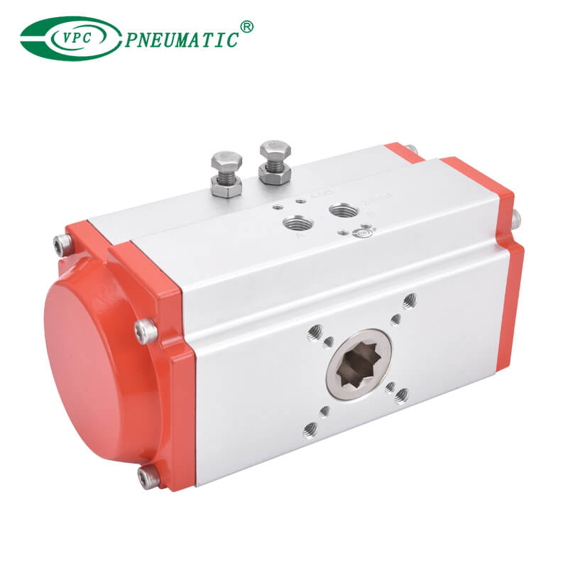 VAT Series ISO5211 Spring Return นิวเมติกโรตารีแอคชูเอเตอร์