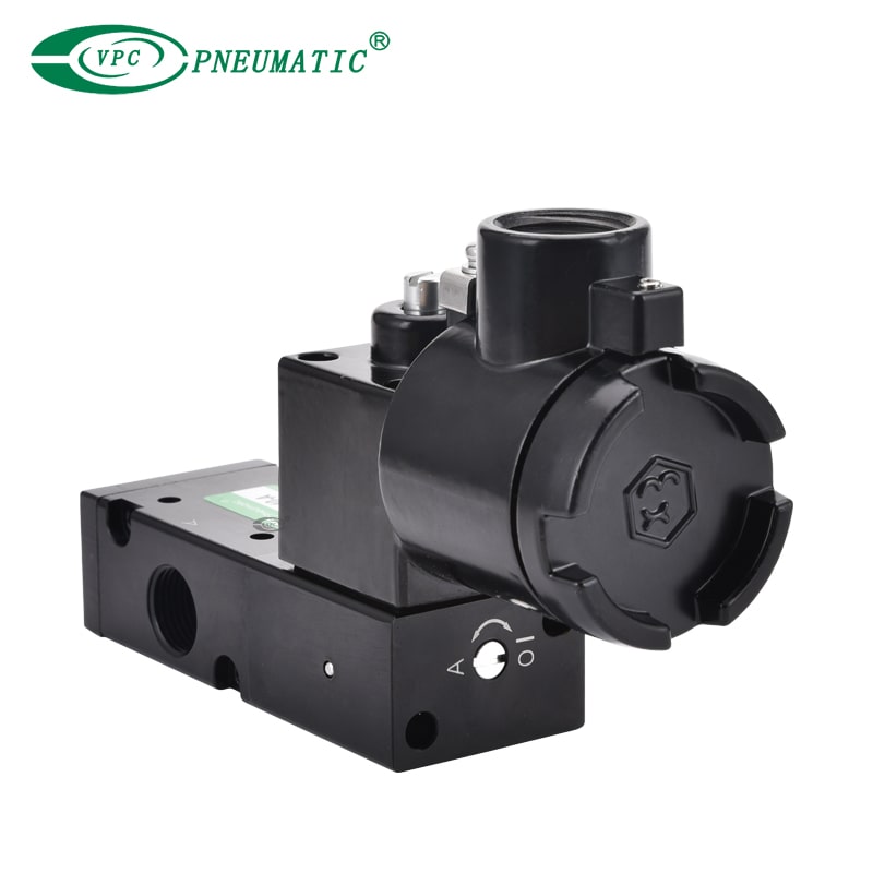 SV561T6 อลูมิเนียมวาล์วโซลินอยด์ป้องกันการระเบิด