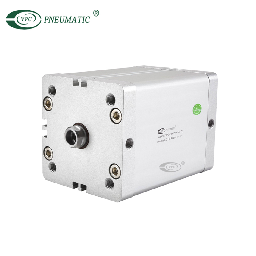 ASE Series กระบอกลมขนาดกะทัดรัด ISO 21287, สปริงแบบขยายทางเดียว