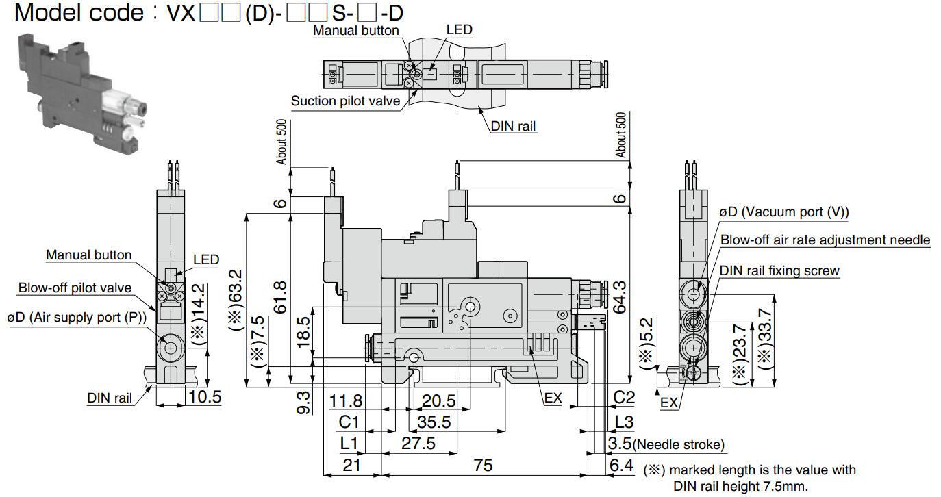 เครื่องกำเนิดสูญญากาศมิติหลัก -4
