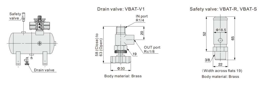ถังลม VBAT Series