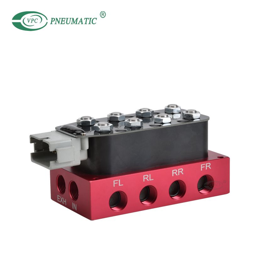 บล็อกวาล์วช่วงล่าง VU4 4 มุม Air Ride