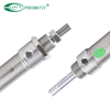 Mad Series Stainless Steel Mini Cylinder, Double Acting Double Rod