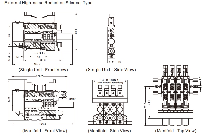 เครื่องกำเนิดสุญญากาศ vzk