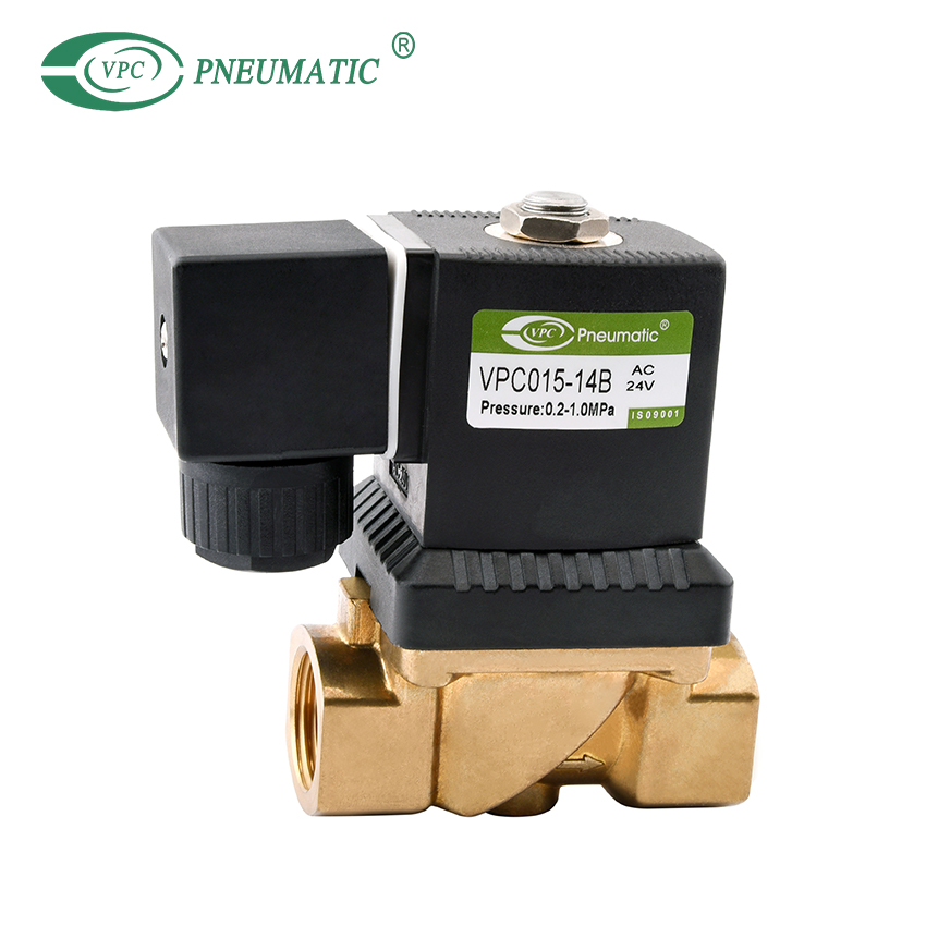 VPC22 Series โซลินอยด์วาล์วแบบเปิด-ปิดโดยตรง 2/2 ทาง ปากใหญ่