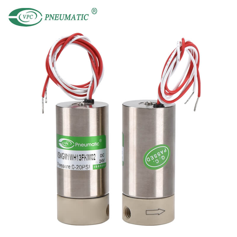 VSWMG Series Miniature Diaphragm Solenoid Valve สำหรับอุปกรณ์การแพทย์