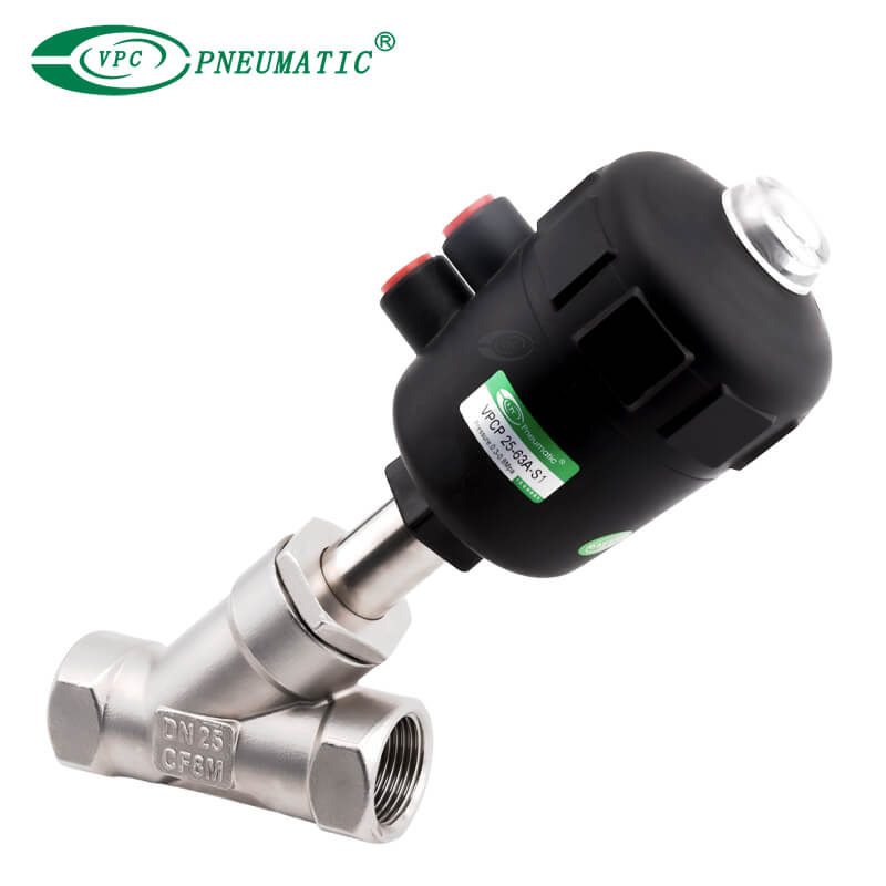 VPCP Series Engineering Plastic Actuator มุมวาล์วที่นั่ง