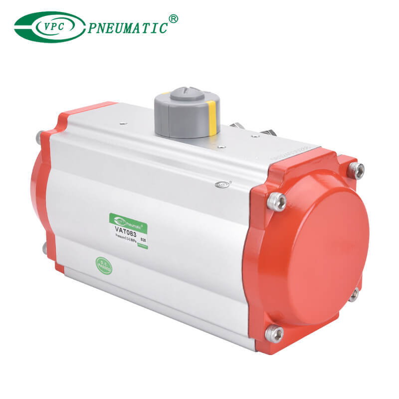 VAT Series ISO5211 Spring Return นิวเมติกโรตารีแอคชูเอเตอร์