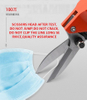 Air Nipper Shear Tools สำหรับเหล็กพลาสติกทองแดงและหน้ากากเทปหูตัดลวดกรรไกรลม 