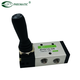 4H Series 2 Position 5 Port Hand Push Valve