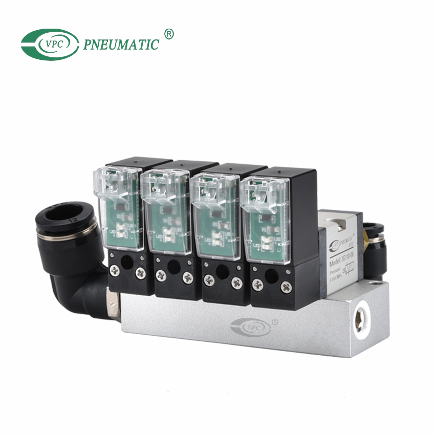 3G Series 3/2 Way Solenoid Valve Manifold, 15ms Response Time