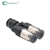 VCVPY Series Y วาล์วตรวจสอบคอนเนคเตอร์ข้อต่อยูเนี่ยนเมติกชนิด Y