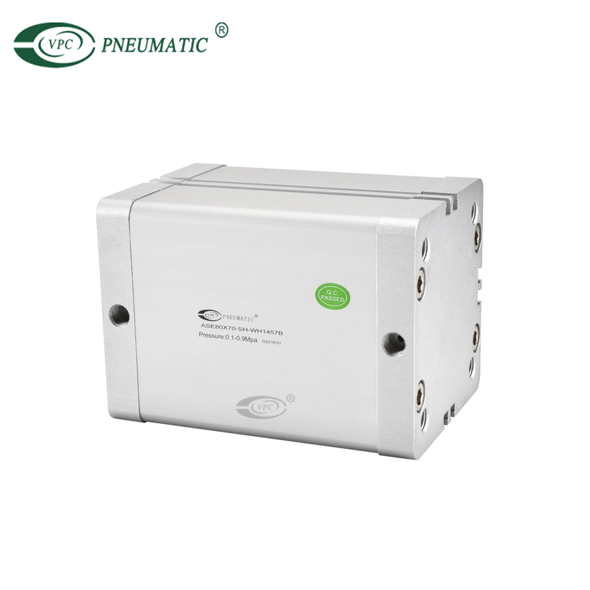 ASE Series กระบอกลมขนาดกะทัดรัด ISO 21287, สปริงแบบขยายทางเดียว