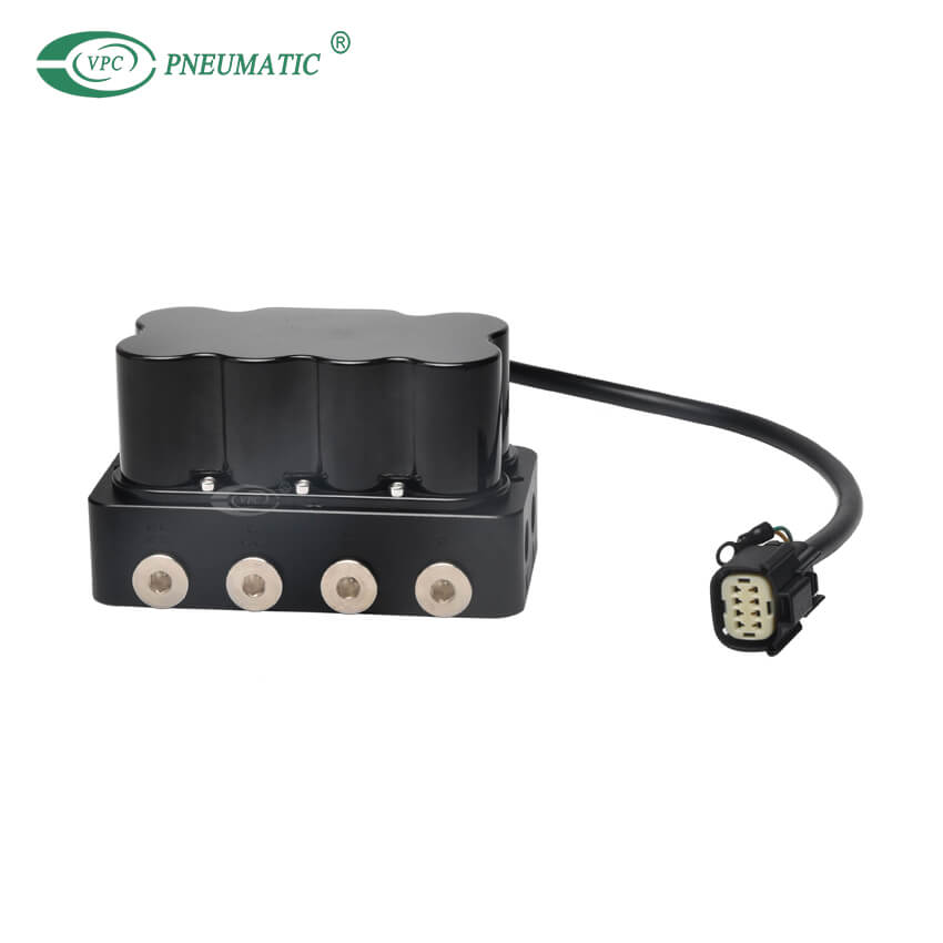 บล็อกวาล์วกันสะเทือนอากาศไร้สาย VUW4F พร้อมรีโมทคอนโทรล