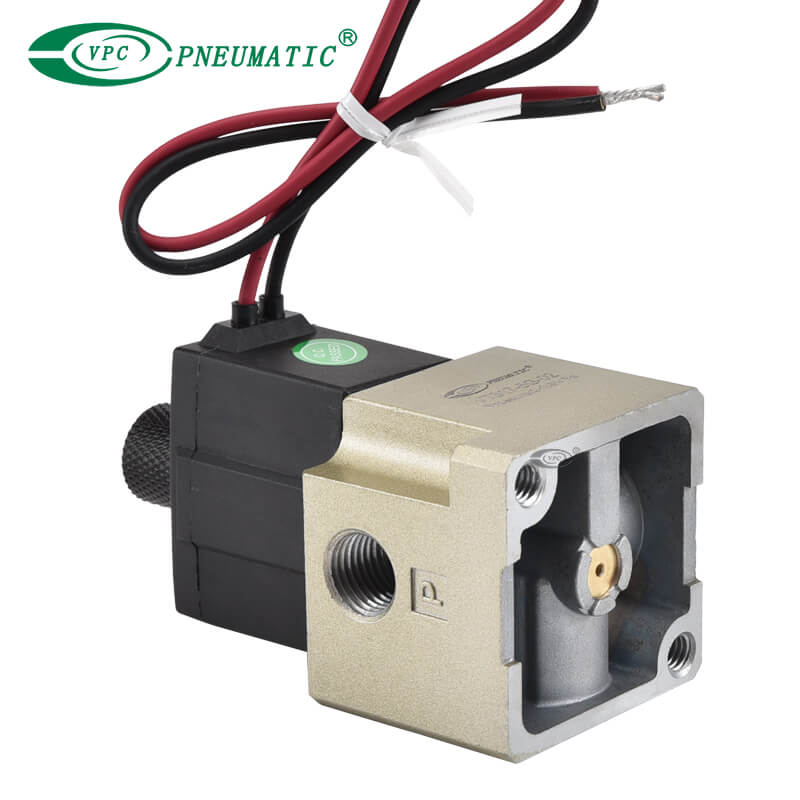 VT317 Series Direct Poppet Type 3 พอร์ตโซลินอยด์วาล์ว