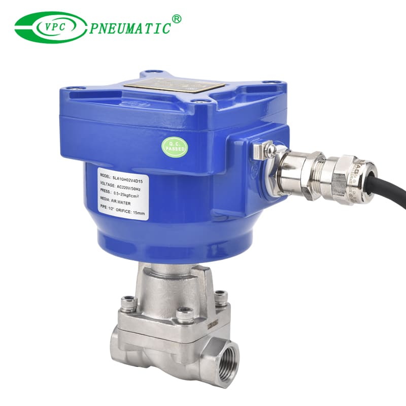 SLA Series Explosion Proof Valve วาล์วโซลินอยด์สแตนเลส, NC