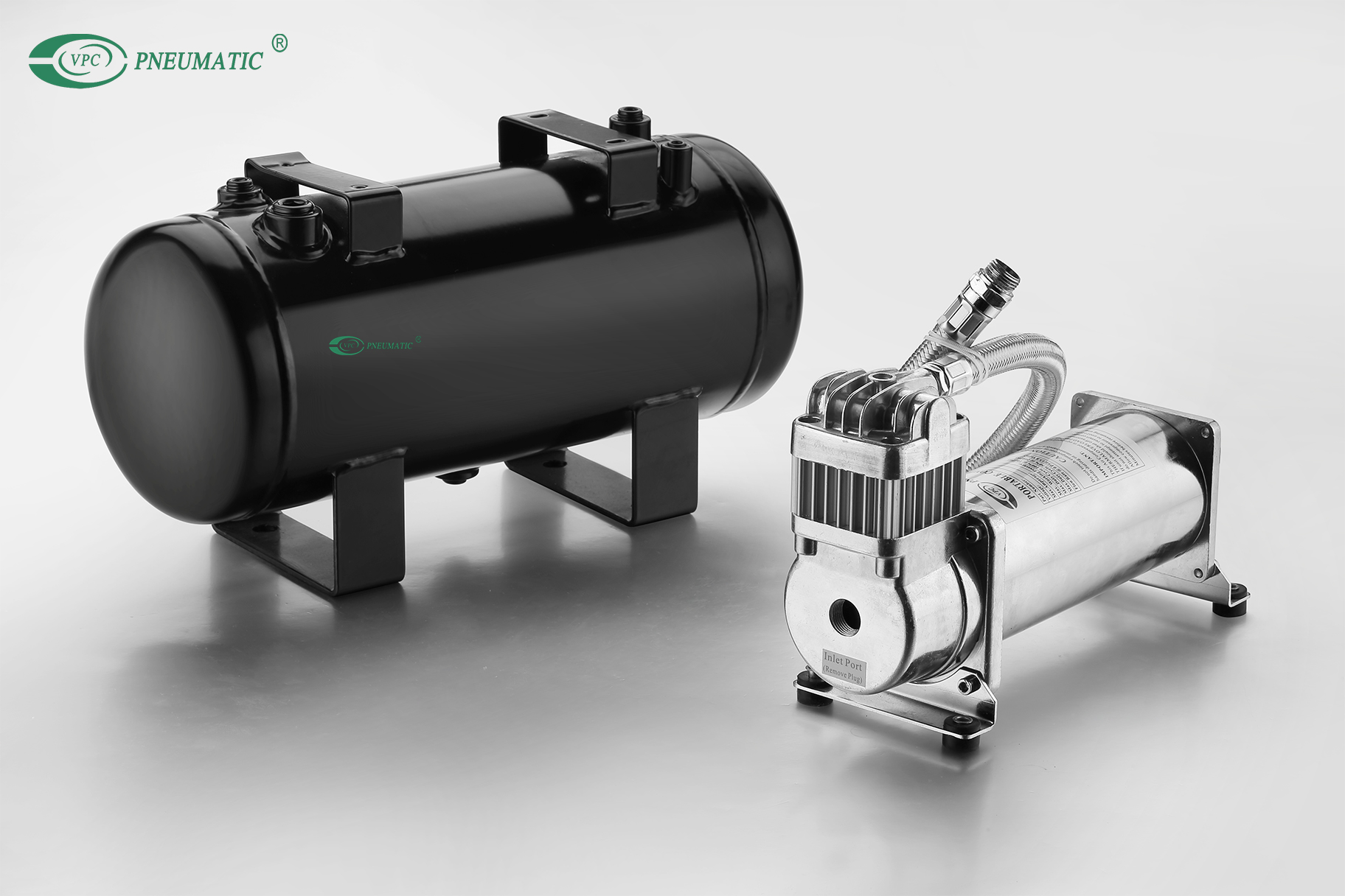 คอมเพรสเซอร์ถุงลมนิรภัย MINI VIARIR 480C 200PSI Compressor Air Ride Suspension สำหรับรถยนต์