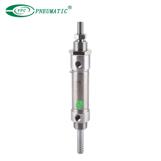 Mad Series Stainless Steel Mini Cylinder, Double Acting Double Rod