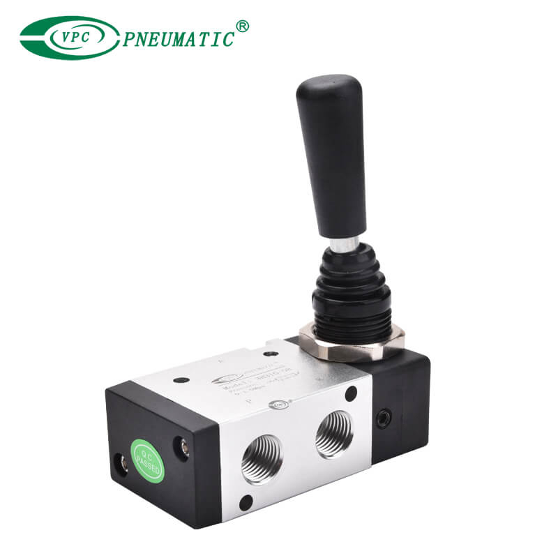 3H Series 2 Position 3 Port Hand Push Valve