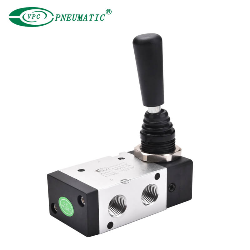 3H Series 2 Position 3 Port Hand Push Valve