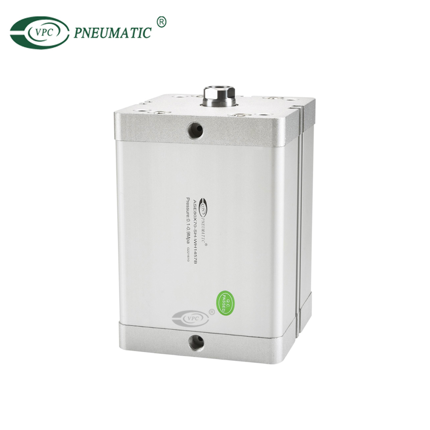 ASE Series กระบอกลมขนาดกะทัดรัด ISO 21287, สปริงแบบขยายทางเดียว