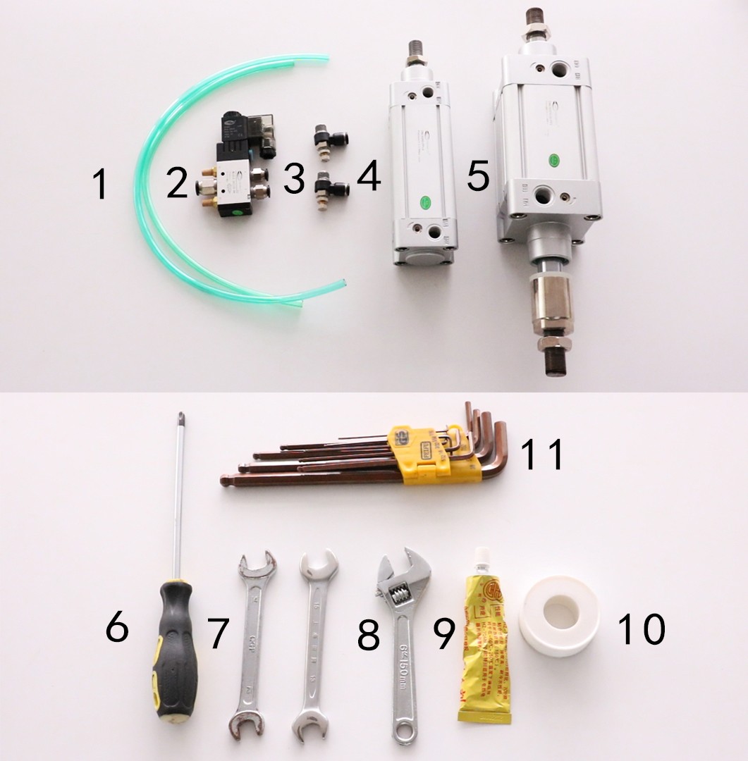 อุปกรณ์เสริมของกระบอกสูบนิวแมติก