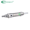 Mad Series Stainless Steel Mini Cylinder, Double Acting Double Rod
