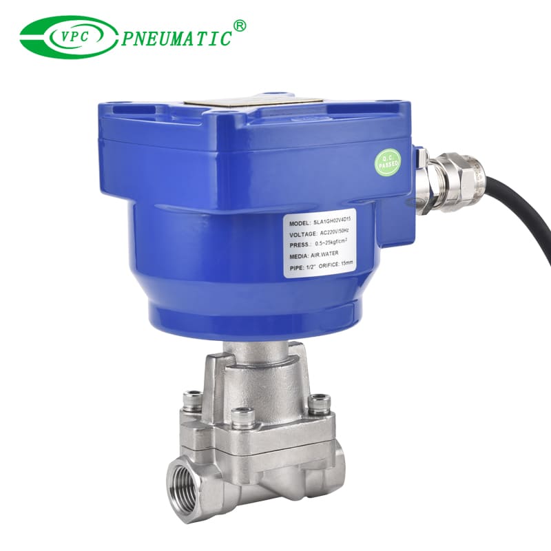 SLA Series Explosion Proof Valve วาล์วโซลินอยด์สแตนเลส, NC