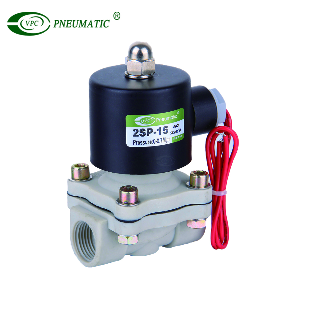 2SP Series 2/2 Way Direct Acting Plastic Solenoid Valve