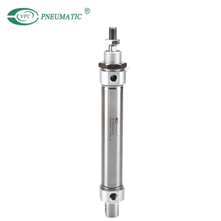 MI Series Stainless Steel Mini Cylinder มาตรฐานยุโรป Small Bore