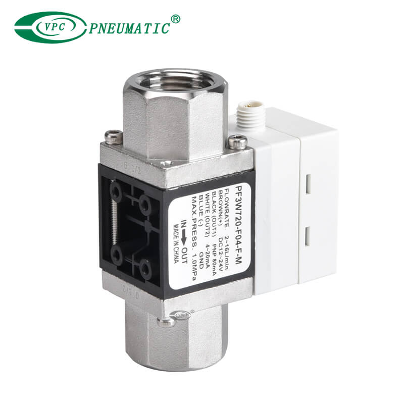 PF3W Series 3-Color Digital Flow Switch สำหรับน้ำ